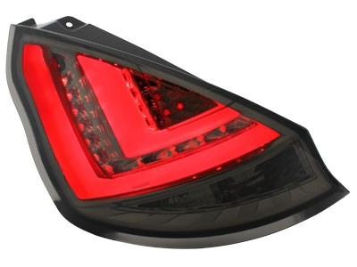 Ford Fiesta LED Tail Lights Smoke 08-
