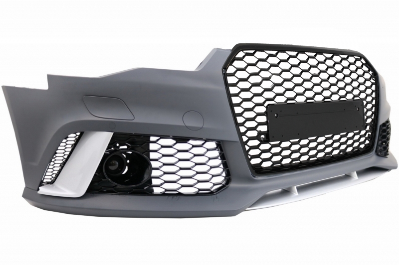 Voorbumper passend voor Audi A6 4G RS6 look Carbon compleet