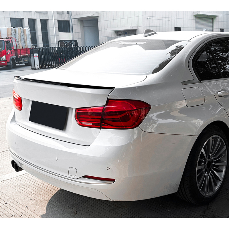 Rear spoiler  BMW 3-Series F30 Sedan 2012-2019 (ABS Glossy Black)