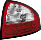Taillights LED Red/White Audi A6 97-04