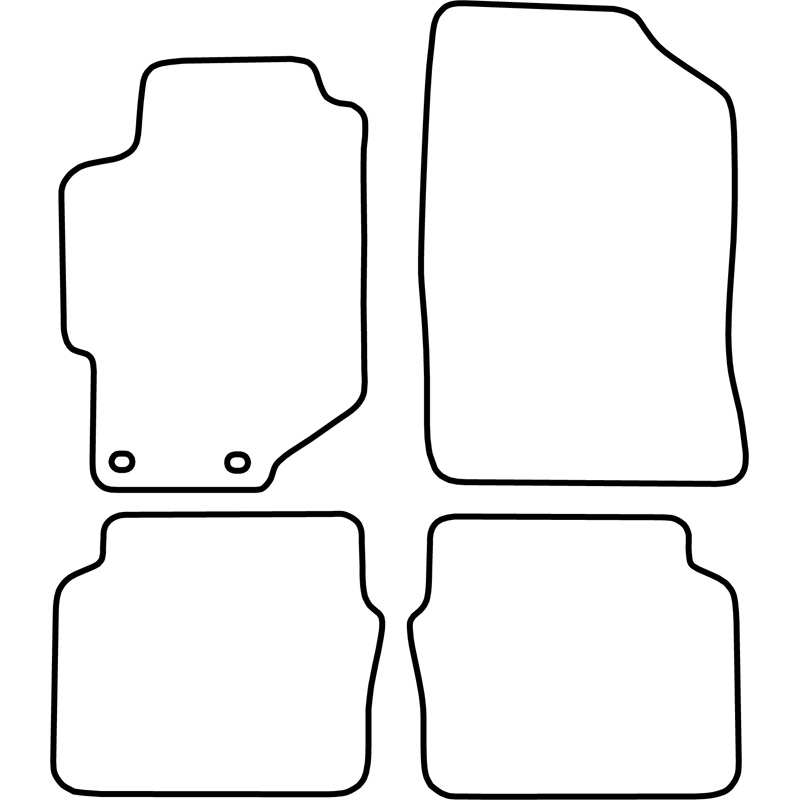 Set car mats  Honda Accord 1998-2001