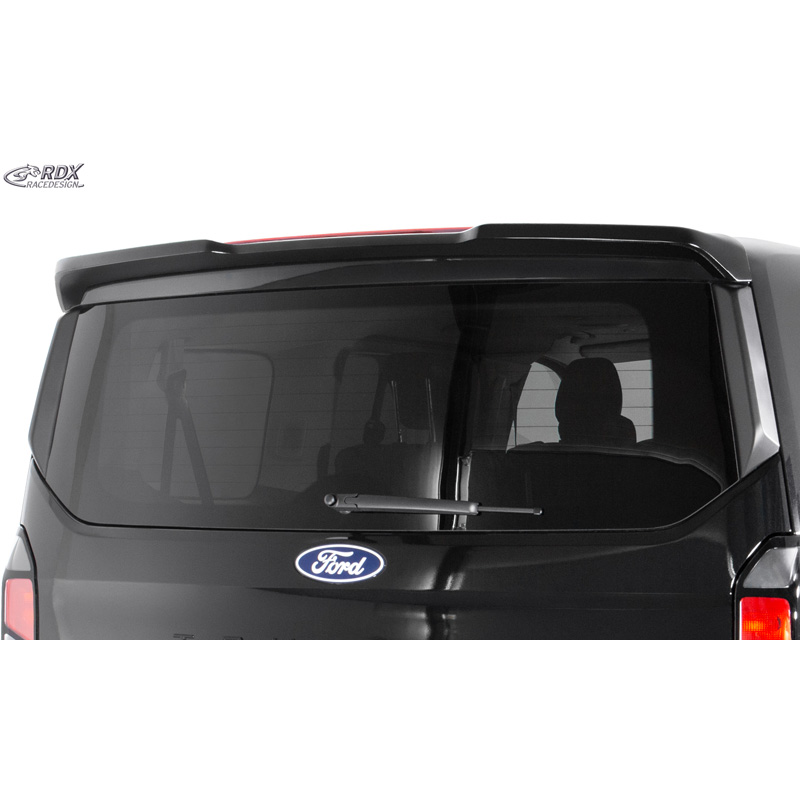 RDX Racedesign Roof spoiler  Ford Transit Custom / Tourneo Custom 2023- & Volkswagen Transporter / Caravelle T7 2024- (with rear hatch) (PUR-IHS)