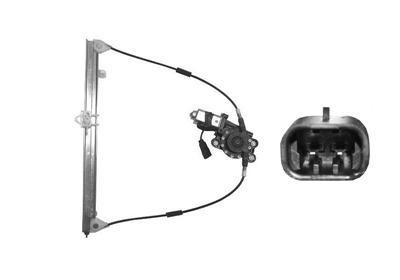raammechanisme, 2/3 drs, incl motor, rechts Fiat Punto, 1993-200