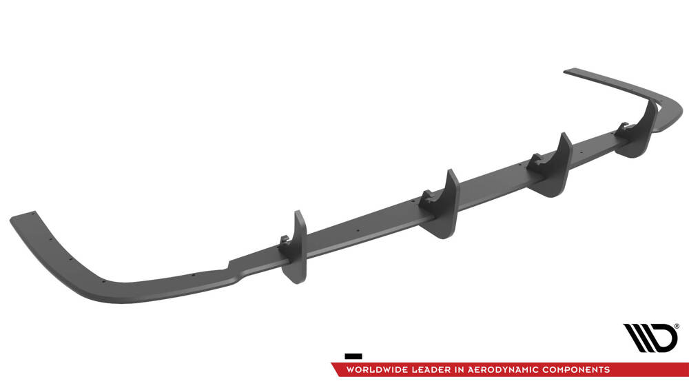 Diffuser passend voor VW Caddy MK5 Maxton  Zwart