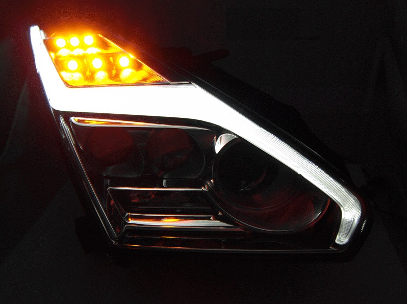 Headlights Nissan R35 GT-R 09-13 Full LED