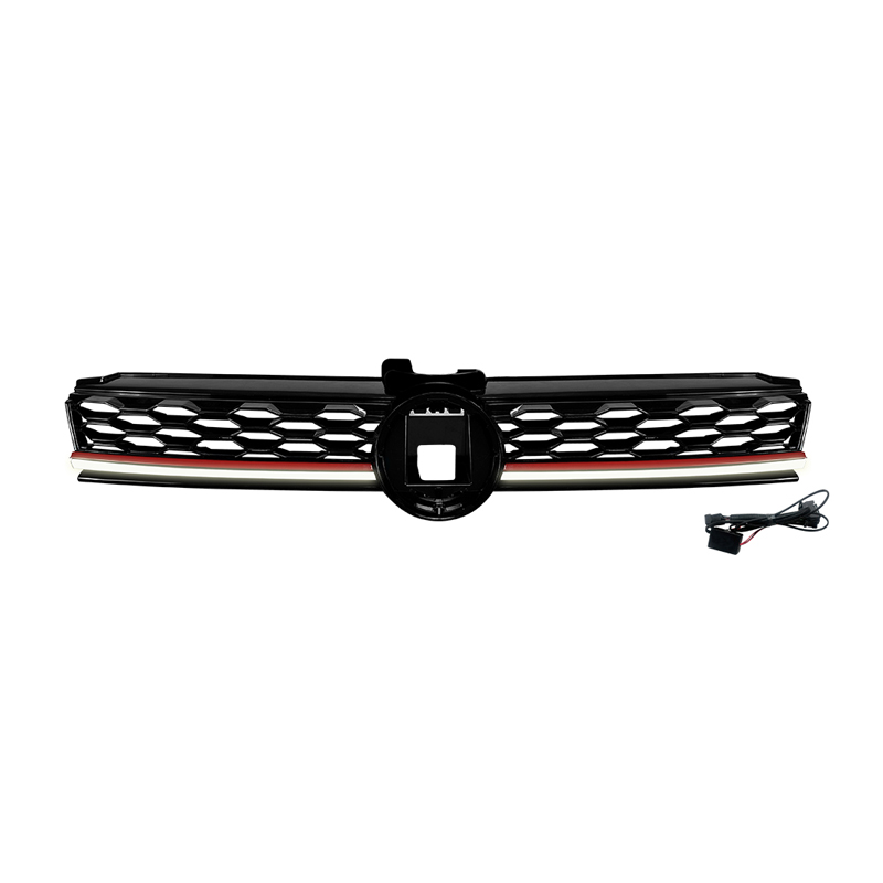 GTi-Look Grill with LED-Strip  Volkswagen Golf VII (7.5) HB/Variant Facelift 2017-2020