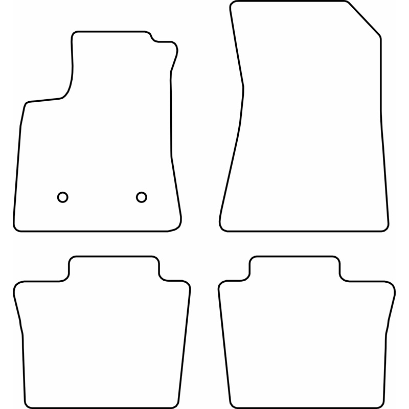 Set car mats  Renault Rafale E-Tech Full Hybrid 2023-