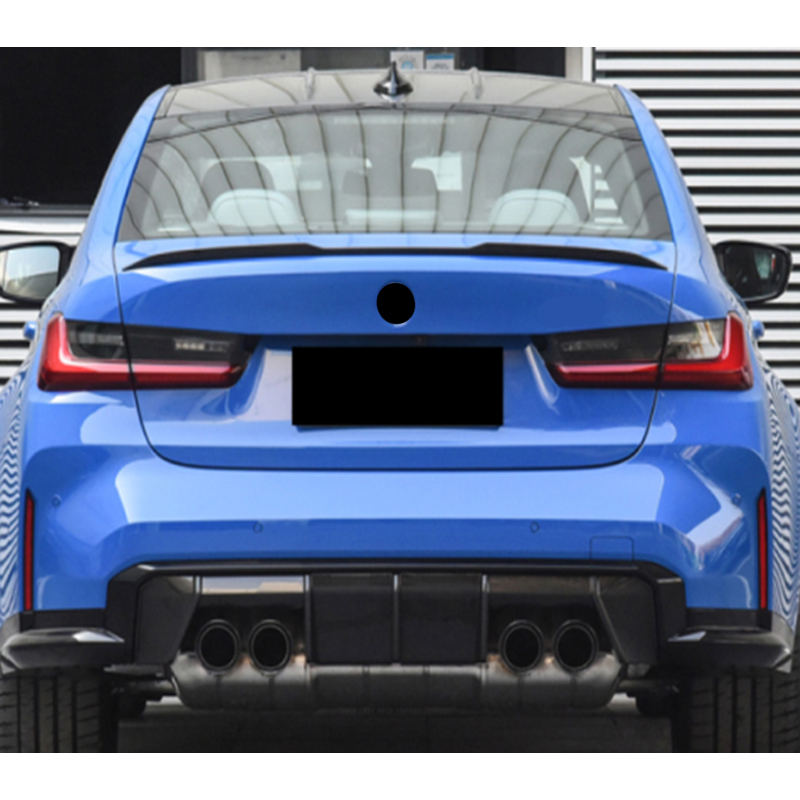 Rear spoiler  BMW 3-Series G20 Sedan 2019- (ABS Glossy Black)