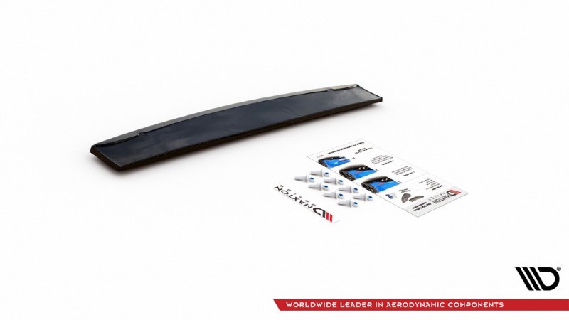 Diffuser passend voor Audi A7 S-Line C8 Maxton Glanzend Zwart