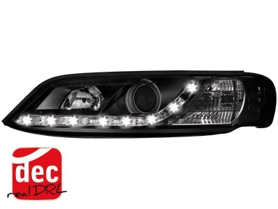 Headlights Opel Vectra B 96-98 Devil Eyes Dlite LED Blac