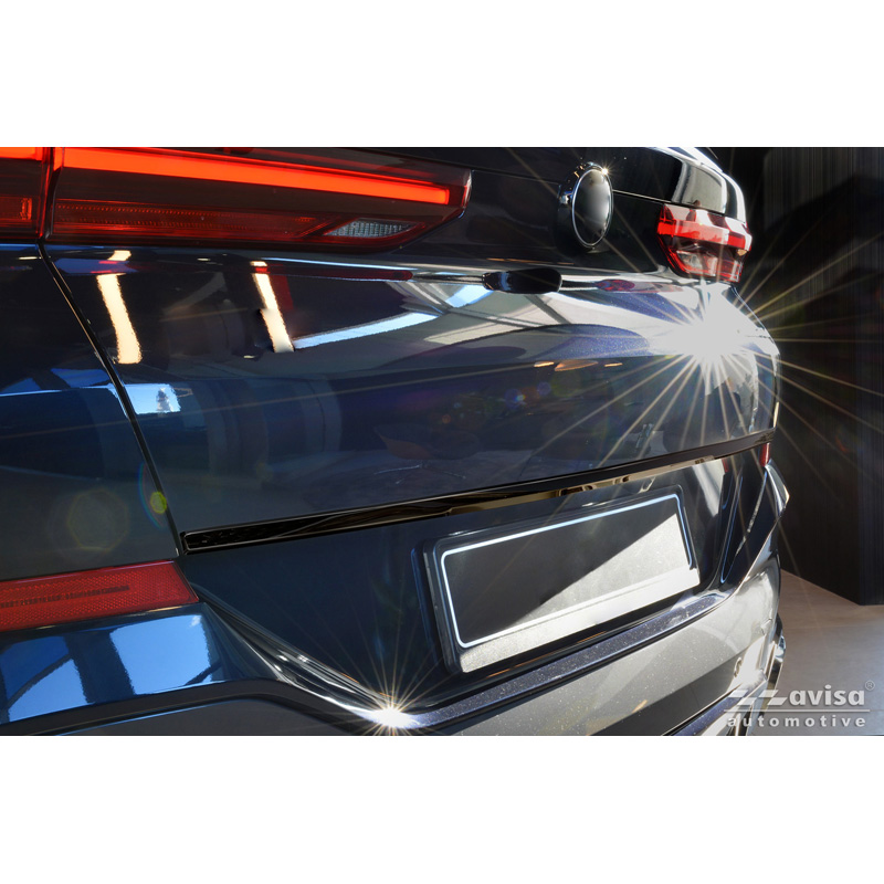 Avisa Black Chrome Stainless Steel Tailgate Trim  BMW X6 (G06) 2023- excl. M-Sport