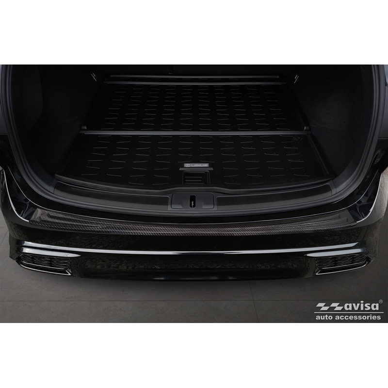 Real 3D Carbon Rear bumper protector  Lexus RX V (AL3) 2022-
