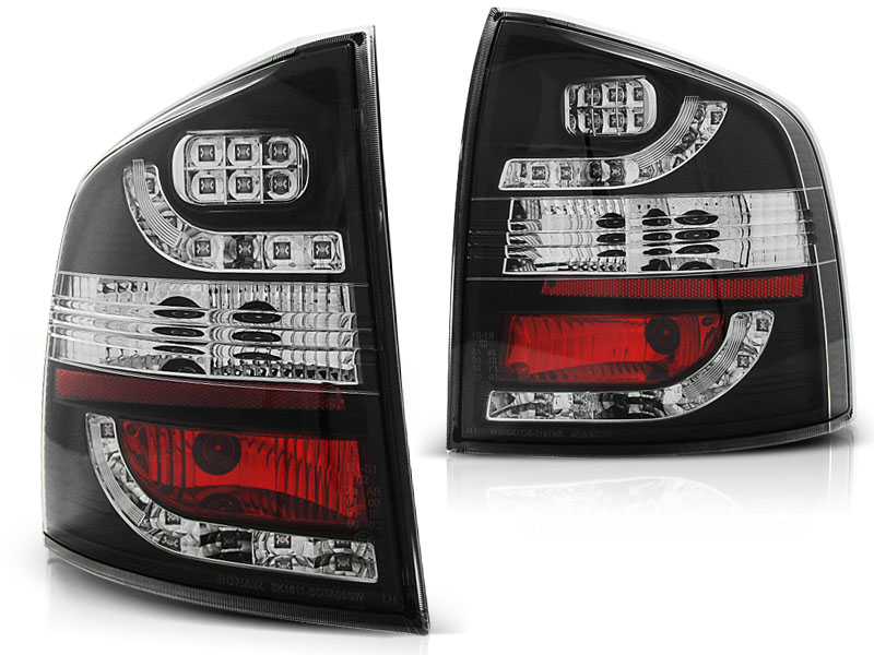 Taillight set OCTAVIA 05->> LED / only COMBI
