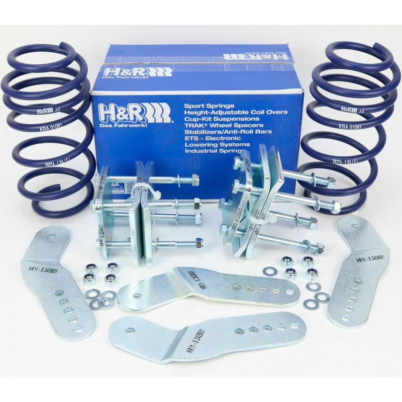 H&R Lowering Springs  Volkswagen Caddy/Life 2WD from 1131kg FA-Load 2004- FA40/RA60mm