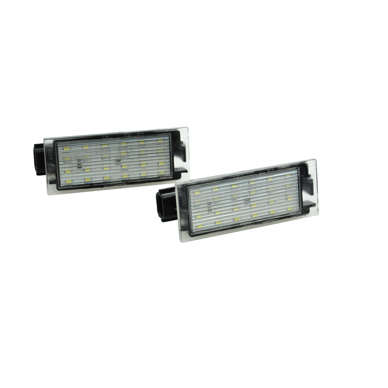 Set LED License Plate Lights  Renault/Opel various models