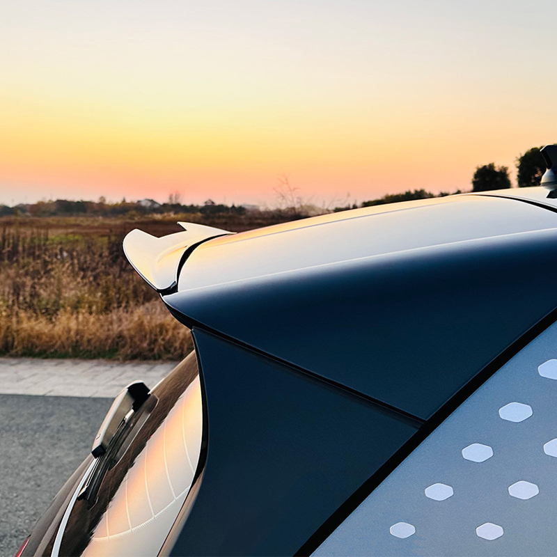 Roof spoiler (Spoiler Cap)  Volkswagen ID.3 2020- (ABS Glossy Black)