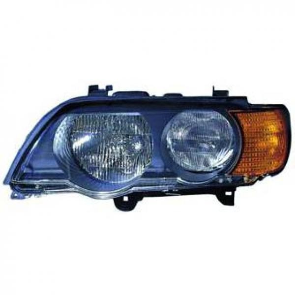Koplamp links X5 E53. 99-03 H7+HB3