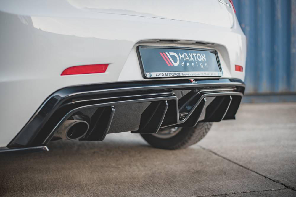 Diffuser Alfa Romeo Giulietta Facelift Glanzend Zwart Enkel
