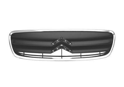 grille, chroom, open Citroen C2, 2008-2012