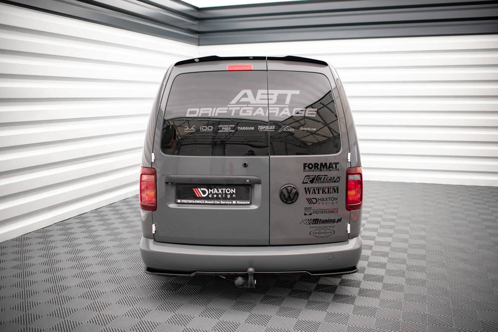 Diffuser passend voor VW Caddy Mk.3 FL Maxton Glans Zwart
