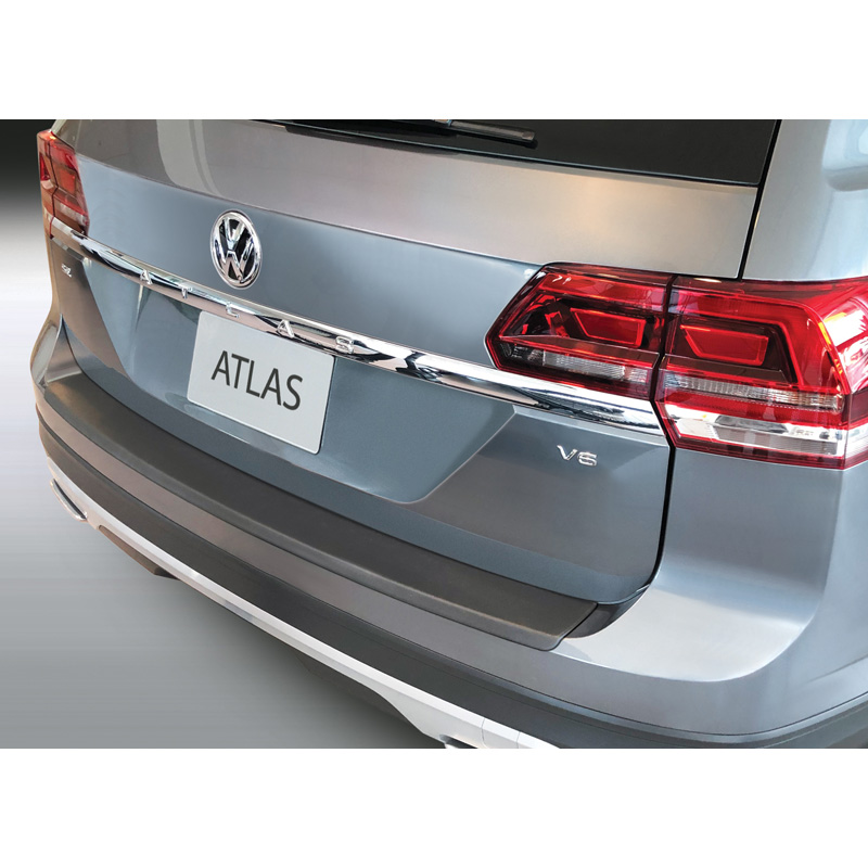 ABS Rear bumper protector  Volkswagen Atlas 05/2017- Black