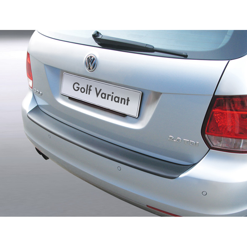 ABS Rear bumper protector  Volkswagen Golf V Variant Black