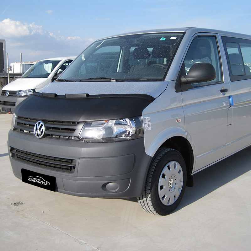 Bonnet Protector  Volkswagen Transporter T5 facelift 2010-2015 black