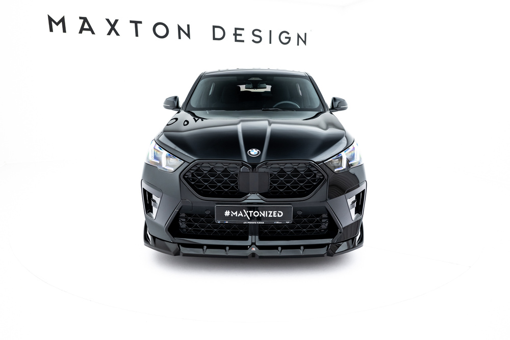 Voorspoiler BMW X2 M-Pack / iX2 U10 Maxton Glans Zwart