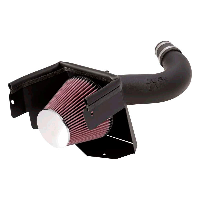 K&N Performance Air Intake Kit  Jeep Wrangler V6 - 3.8L 2007-2010 (57-1553)