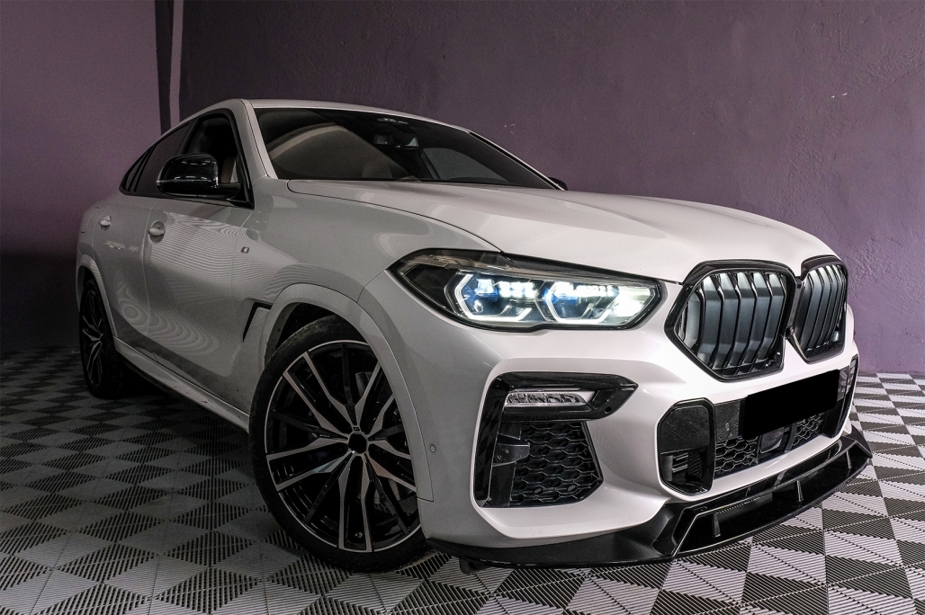 Bodykit passend voor BMW X6 G06 M-Tech Black Knight Design Glans Zwart