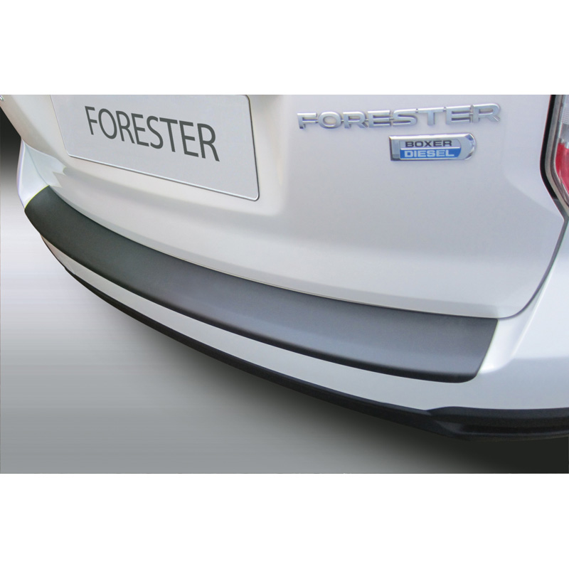 ABS Rear bumper protector  Subaru Forester 2016-2020 Black