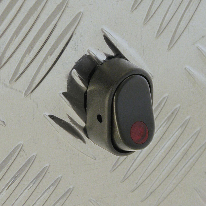 Carpoint Switch On/Off - Red LED