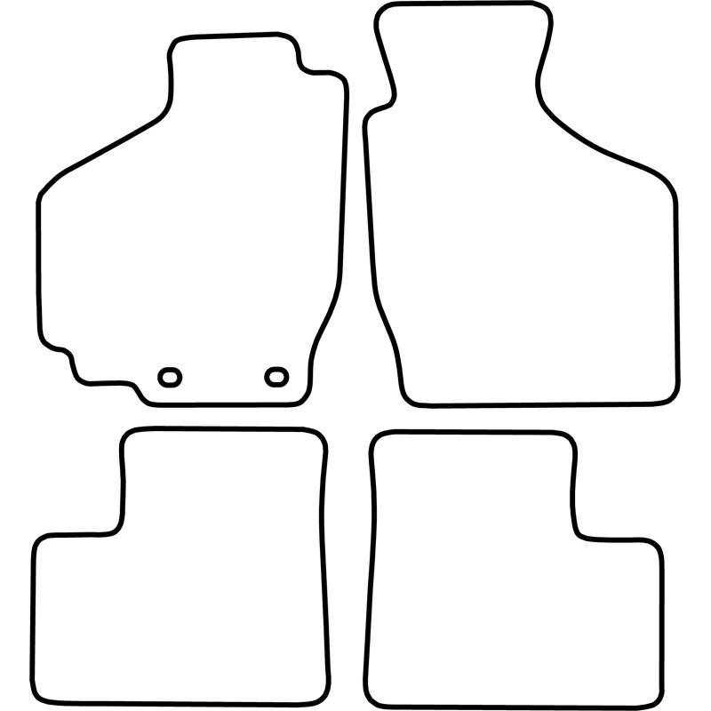 Set car mats  Suzuki Ignis 2001-2003