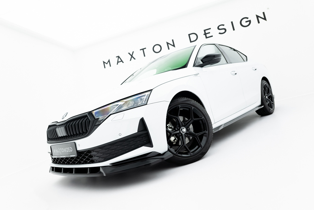 Voorspoiler passend voor Skoda Octavia Sportline Liftback / Combi Mk4 Facelift