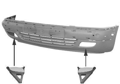 voorbumper, 01/1998-Citroen Xantia, 1993-2003