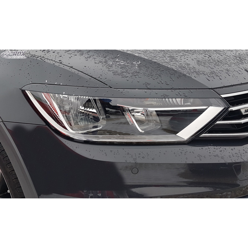 Head light spoilers  Volkswagen Passat 3G B8 2014-2019 & 2019- (ABS)