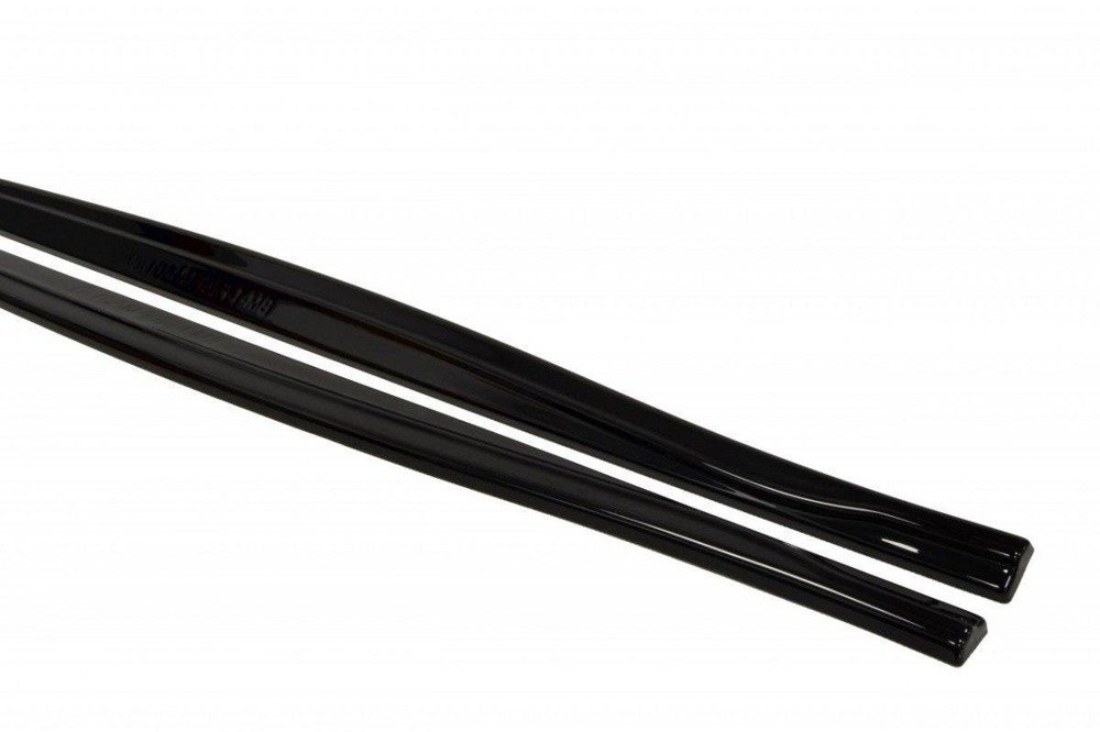 Zijskirts Diffuser passend voor BMW 1-Serie F20/F21 Facelift M-Power Gloss Black