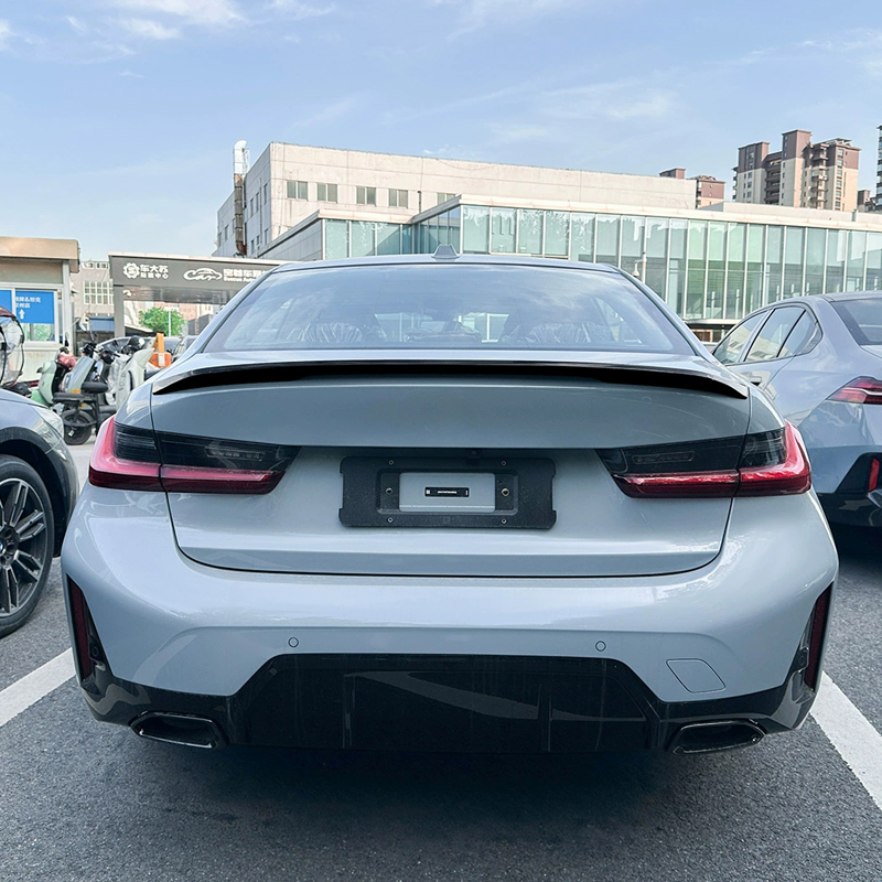 Rear spoiler  BMW 3-Series G20 Sedan 2019- (ABS Glossy Black)