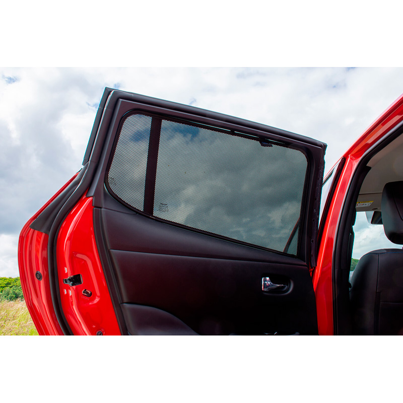 Set Car Shades (rear side doors)  Nissan Leaf (ZE1) 2018- (2-pieces)