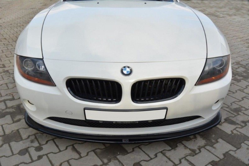 Voorspoiler passend voor BMW Z4 E85 / E86 (Preface) Glanzend Zwart V.2