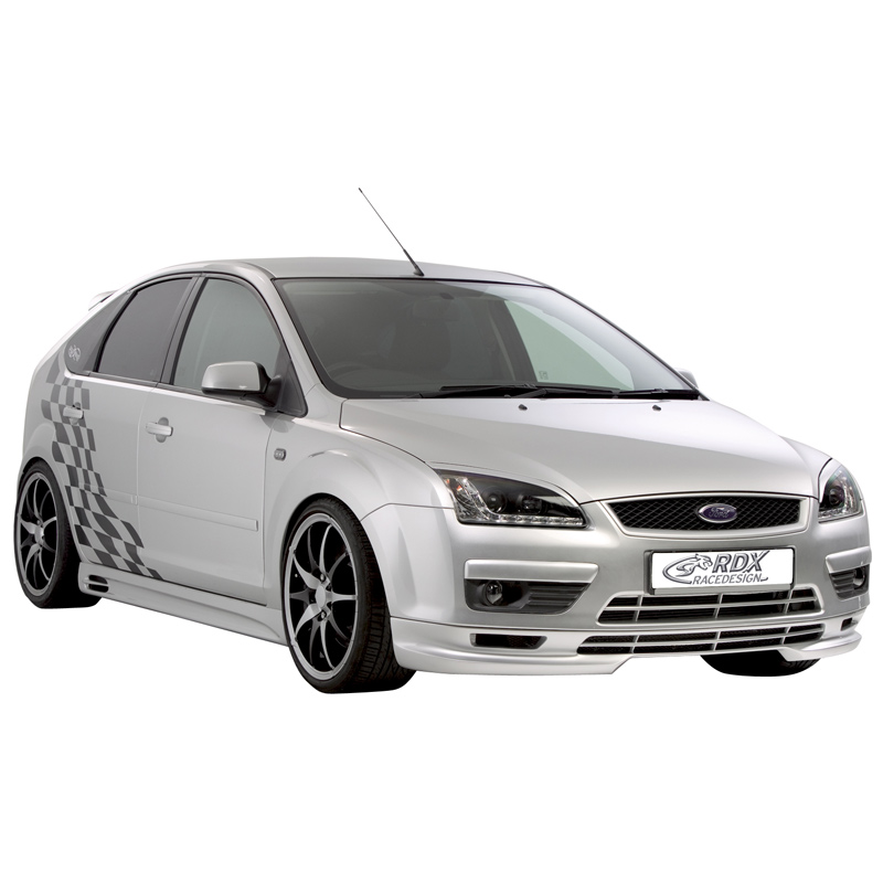 Side skirts  Ford Focus II 2005-2008 excl. ST 'GT-Race' (ABS)
