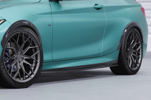 Zijskirts passend voor BMW 2 Serie F22/F23
