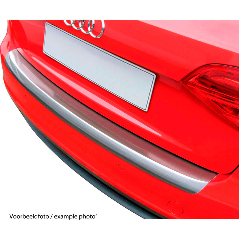 ABS Rear bumper protector  Nissan Qashqai III 2021- 'Brushed Alu' Look