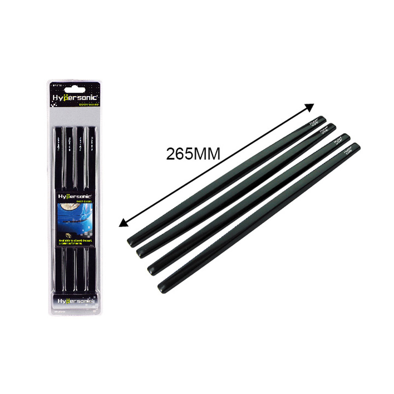 Set of universal bumper protection strips 265x12mm - Self-adhesive - Set of 4 pieces