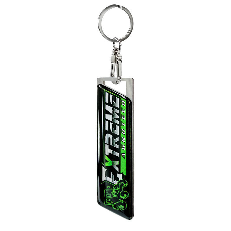 Stainless steel key chain - Extreme Agrotech 3D