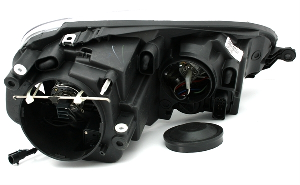 Headlights VW Golf V DRL GTI DRL Look Black