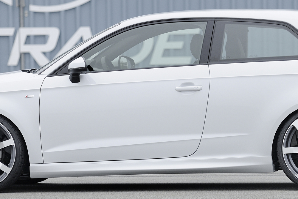 Rieger Zijskirts passend voor Audi A3 8V 2012-