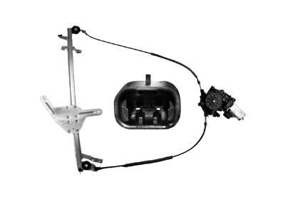 raammechanisme, Cabrio, incl motor, links Fiat Punto, 1993-2001
