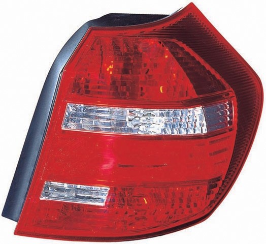 Achterlicht rechts E87. 07-11 ROOD/WIT