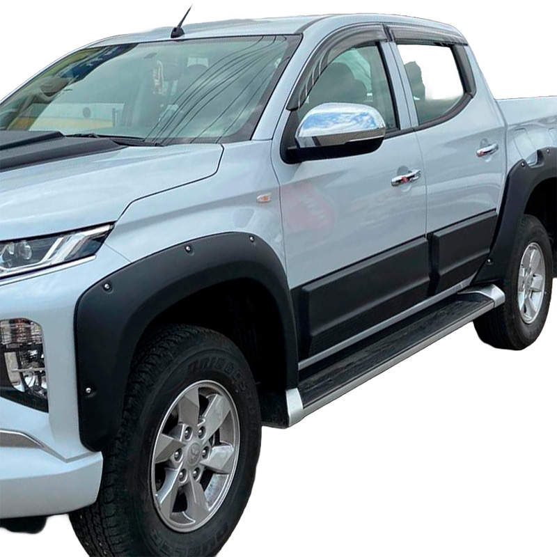 Body Cladding  Mitsubishi L200 Triton 5/6 2015- - Matt black